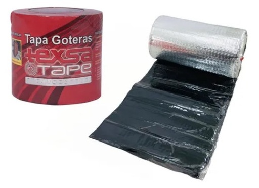 [1010 AJOVER] CINTA TAPA GOTERA ALUMINIO 10CM 10MT