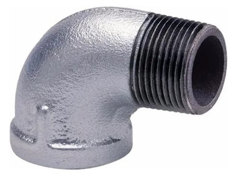 [1010] CODO CALLE GALVANIZADO 3/4