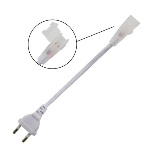 [1010] CONECTOR CLAVIJA CINTA LED