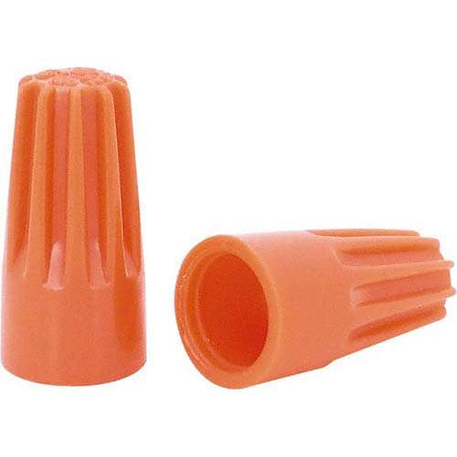 [1010] CONECTOR ELECTRICO DE ROSCAR NARANJA VESTA