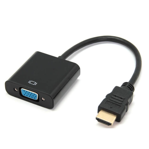 [1010] CONVERTIDOR HDMI A VGA CON AUDIO