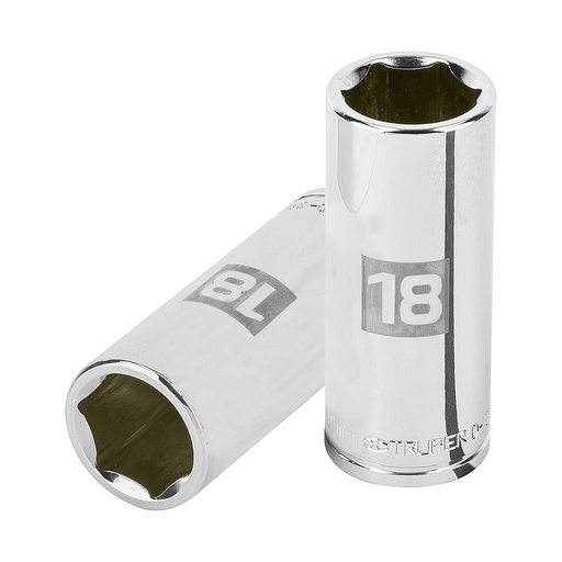 [13778 TR] COPA LARGA 3/8 X 18MM TRUPER