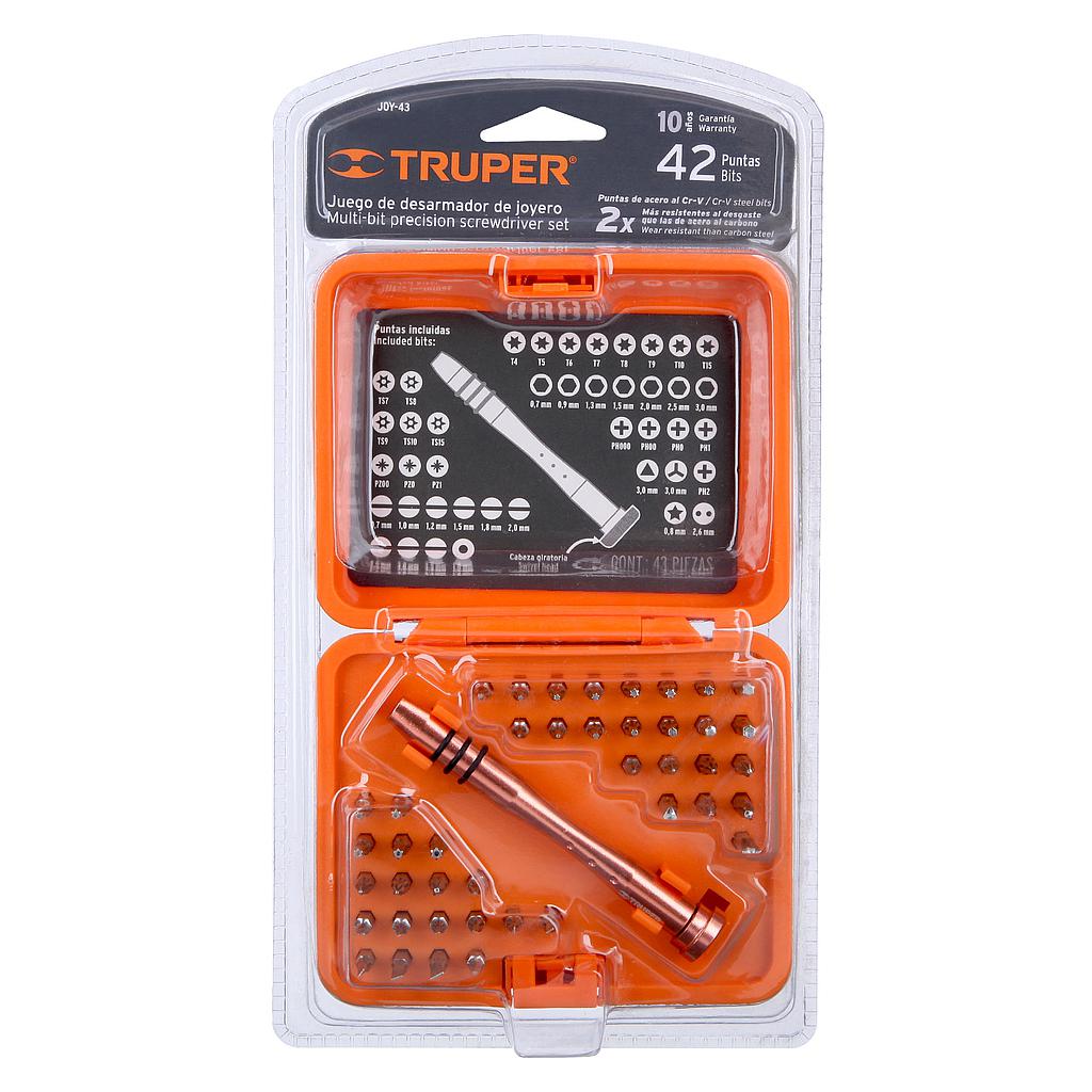 JUEGO DESARMADOR DE JOYERO TRUPER 