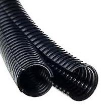 [3100020 TYC] CORAZA PLÁSTICA NEGRA  3/8 X MT