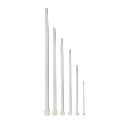 [1010] AMARRE PLASTICO 150X3.6MM BLANCO 100UND