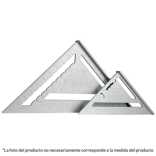 [15131 TR] ESCUADRA DE ALUMINIO 6" TRUPER