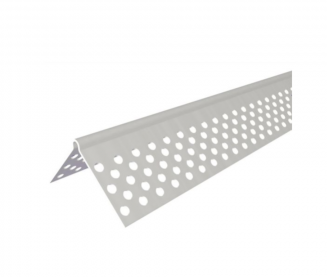 [1010] ANGULO ESQUINERO PLASTICO PARA DRYWALL PERFORADO