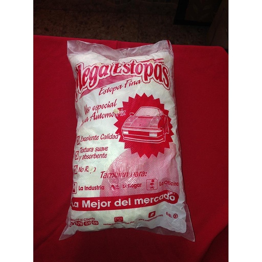 [1010] ESTOPA MEGAESTOPA PEQUEÑA 200GR ROJA