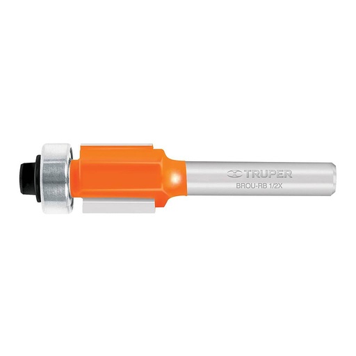 [11444 TR] FRESA RUTEADORA RECTA 1/2 CON BALINERA TRUPER