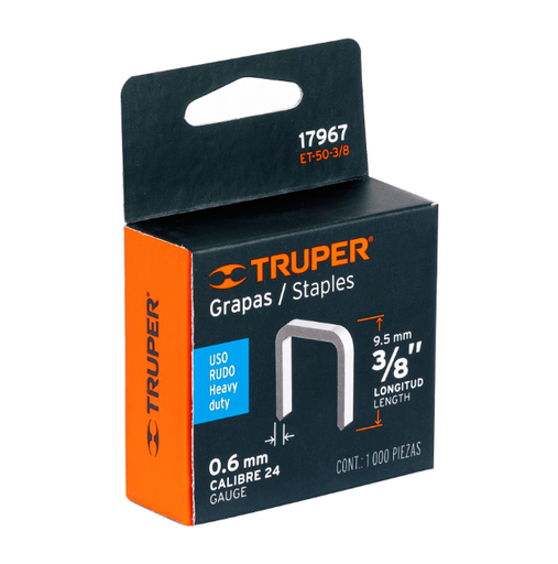 [17967 TR] GRAPA ET 50 3/8 1000PZ TRUPER