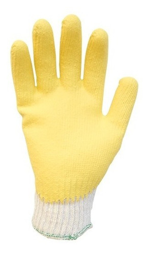 [1010] GUANTE HILAZA GOMA AMARILLO DTURIN