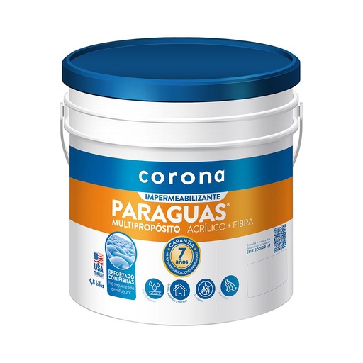 [1010] IMPERMEABILIZANTE CORONA PARAGUAS GRIS GALON