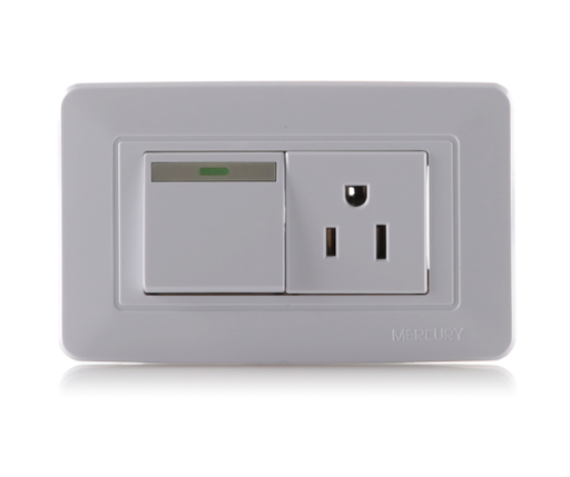 [ETI12] INTERRUPTOR MAS TOMA MERCURY