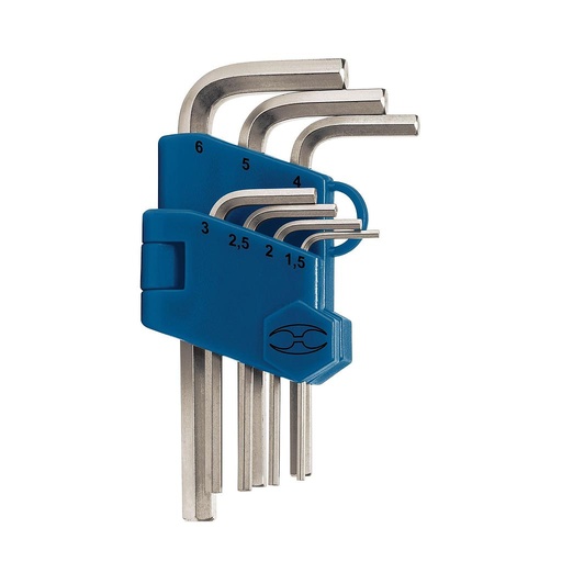 [15530 TR] JUEGO LLAVE BRISTOL MILIMETRICA TRUPER