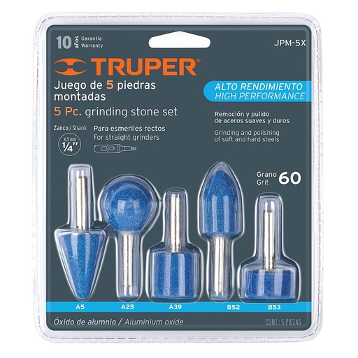 [12444 TR] JUEGO PIEDRAS MONTADAS TRUPER