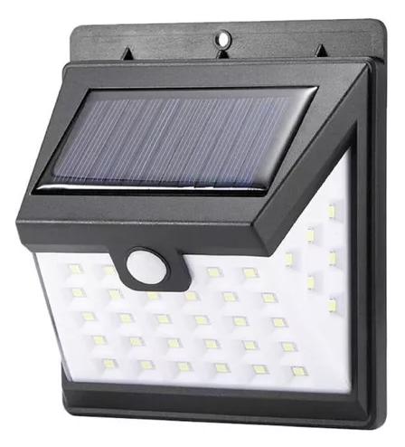 [MERCURY] LAMPARA APLIQUE PARED SOLAR SENSOR 2W