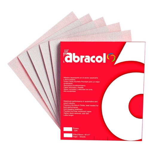 [1010] LIJA ROJA #400 ABRACOL