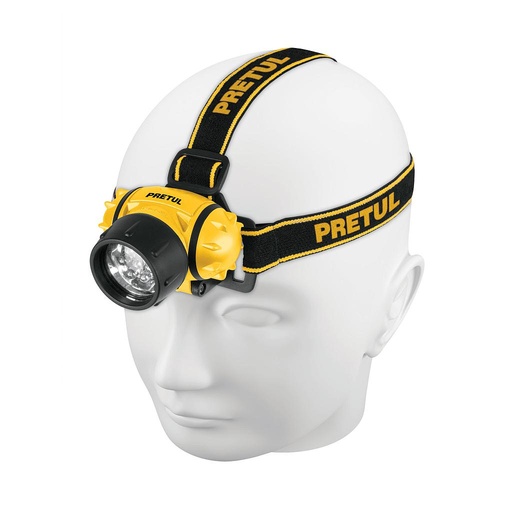 [27083 TR] LINTERNA PARA CABEZA 3 AAA PRETUL
