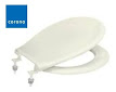 [1010] ASIENTO SANITARIO REDONDO BLANCO CORONA