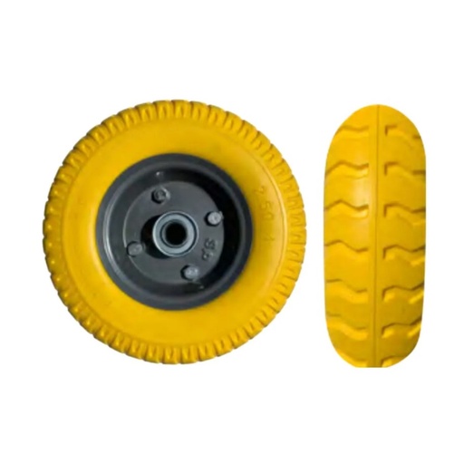 [SUPERIOR] LLANTA ZORRA ANTIPINCHAZO 250-4 8"