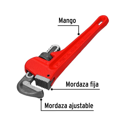 [22010 TR] LLAVE DE TUBO 8'' PRETUL