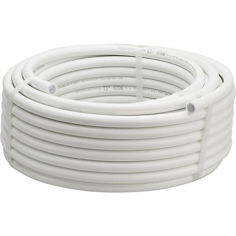 [1010] MANGUERA TUBO PE AL PE  BLANCA X MT