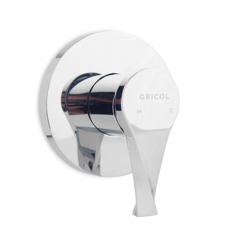 [01-2601-11SR] MEZCLADOR MONOMANDO DUCHA GRICOL SION