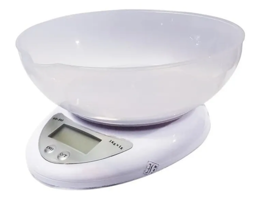 [B05 YAMPO] BASCULA ELECTRONICA CON RECIPIENTE