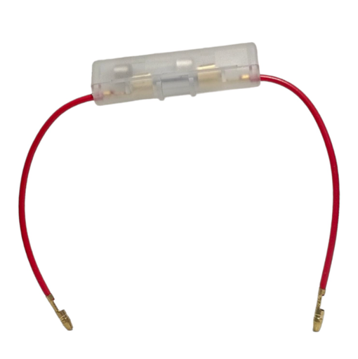 [1010] PORTA FUSIBLE CON CABLE PARA FUSIBLE  DE VIDRIO GRANDE