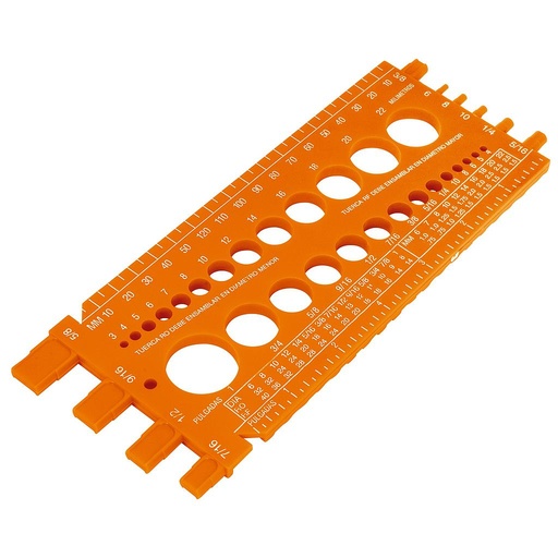 [10811 TR] REGLETA DE TUERCA Y TORNILLOS TRUPER