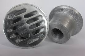 [1010] REJILLA SIFON ANTIOLOR ALUMINIO 4X3