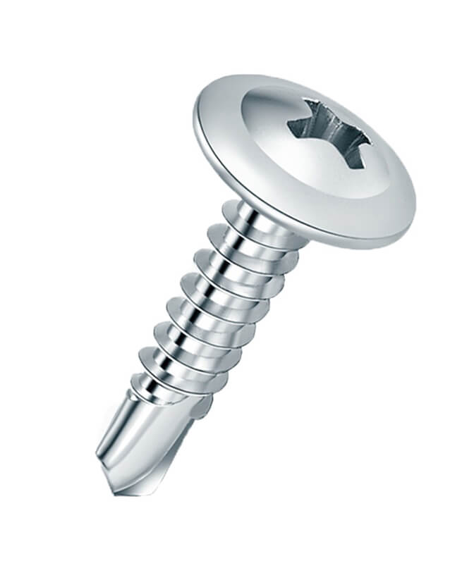 TORNILLO PUNTA BROCA EXTRAPLANA 8X2  X UND