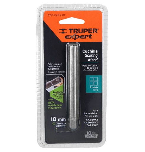 [15829 TR] RODAJA PARA CORTADORA DE ENCHAPE 10MM TRUPER