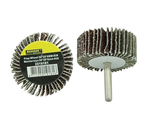 [2019183 MP] RUEDA LIJA FLAP ESPIGO 1/4 #80 2"X1" RANGER