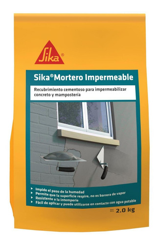 [1010] SIKA 101MORTERO PLUS IMPERMEABLE GRIS 10KL