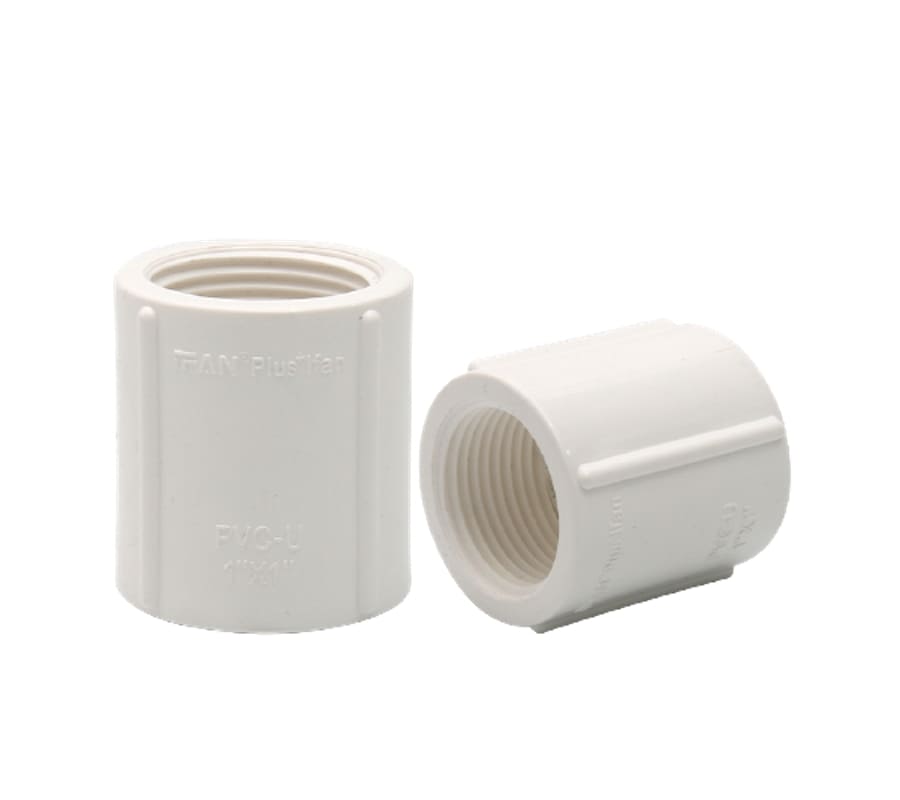 UNION PVC CON DOS ROSCAS 1/2