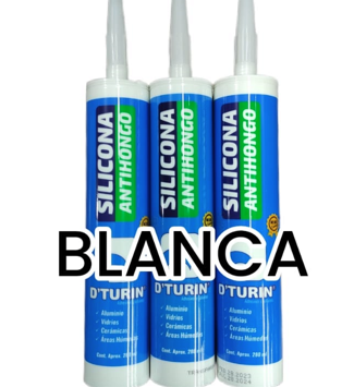 [1010] SILICONA BLANCA TUBO DTURIN