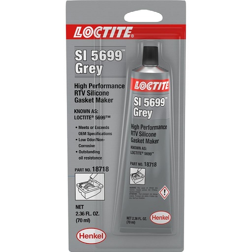 [1010] SILICONA GRIS ULTRA GREY 70 ML LOCTITE