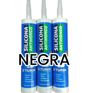 [1010] SILICONA NEGRA DTURIN TUBO