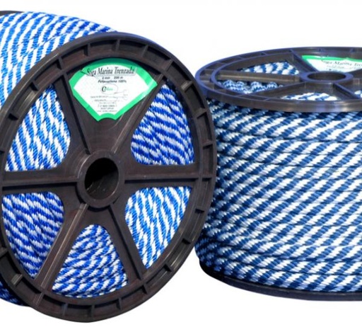 [1010] SOGA MARINA TRENZADA 10 MM POR MT