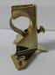 [1010] SOPORTE METALICO CORTINA TECHO DORADO