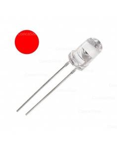 [1010] BOMBILLO LED DIODO DE CHORRO ROJO  