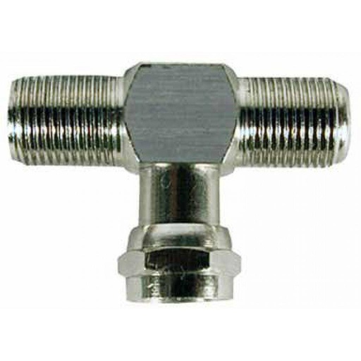 [1010] TEE COAXIAL 2 MACHO X 1 HEMBRA