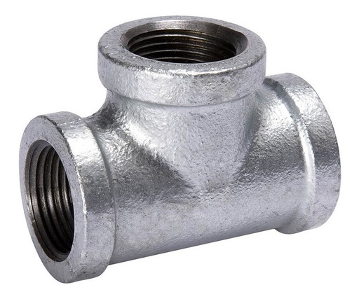 [1010] TEE GALVANIZADO 1"