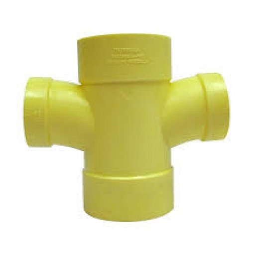 [1010] TEE SANITARIO REDUCIDA DOBLE 3X2 ECO