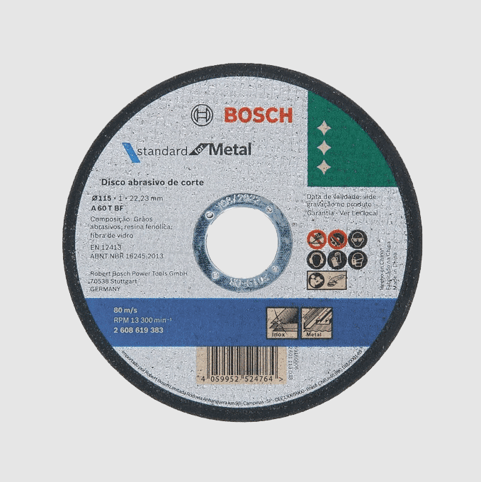 DISCO CORTE METAL 4-1/2 BOSCH