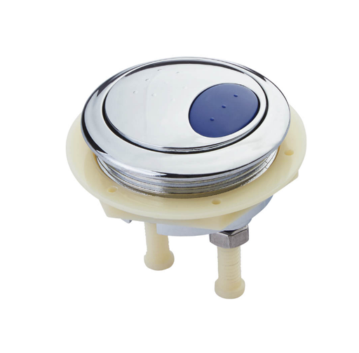 [021530001] BOTON DUAL REDONDO DOBLE DESCARGA CORONA