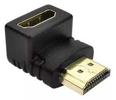 [JV-ANGHDTV] UNION HDMI ANGULO MACHO HEMBRA
