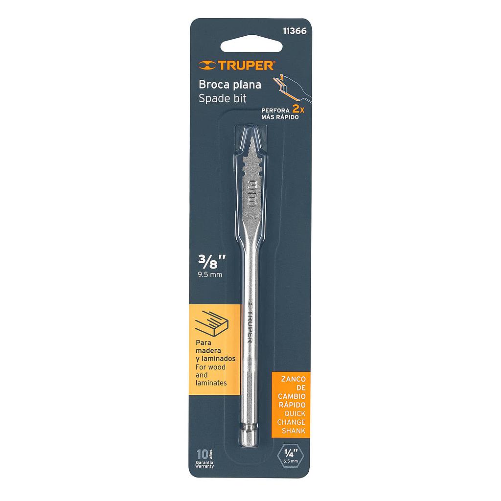 BROCA ESPADA 3/8 TRUPER