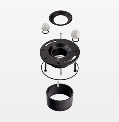 [1010] BRIDA PARA SANITARIO 3" Y 4" GRIVAL